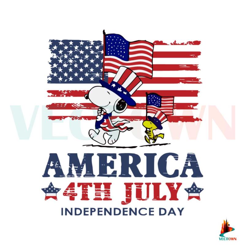 snoopy-and-woodstock-america-4th-of-july-svg-digital-file