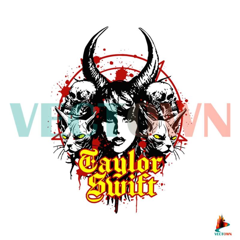 taylor-black-metal-skull-best-svg-cutting-digital-files