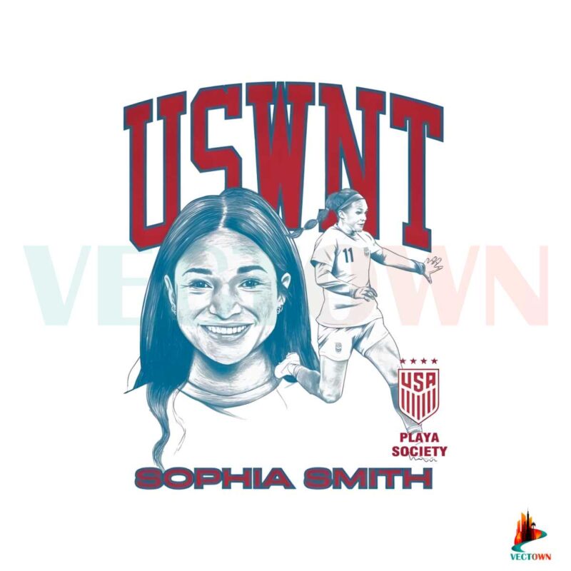 uswnt-sophia-smith-womens-world-cup-png-silhouette-file