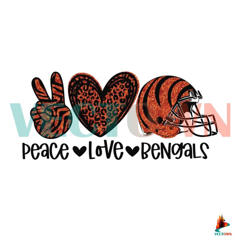 peace-love-bengals-svg-digital-file-cincinnati-bengals-svg