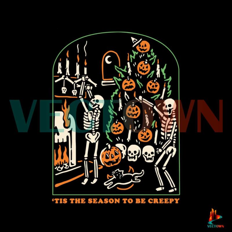 tis-the-season-to-be-creepy-svg-funny-halloween-svg-files