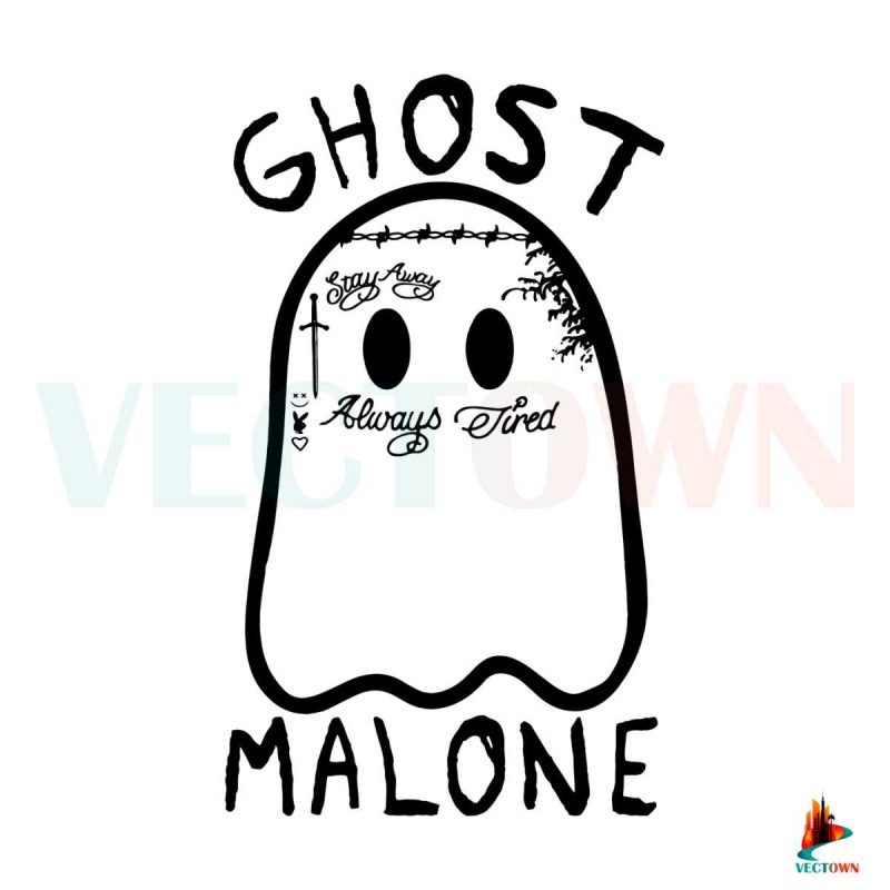 ghost-malone-halloween-svg-digital-file