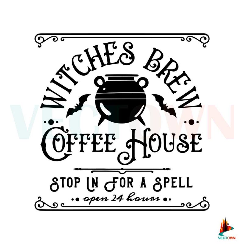 witches-brew-vintage-halloween-coffee-sign-svg-digital-file