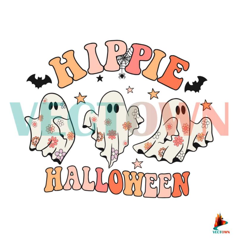 hippie-halloween-svg-retro-ghost-halloween-svg-cricut-file