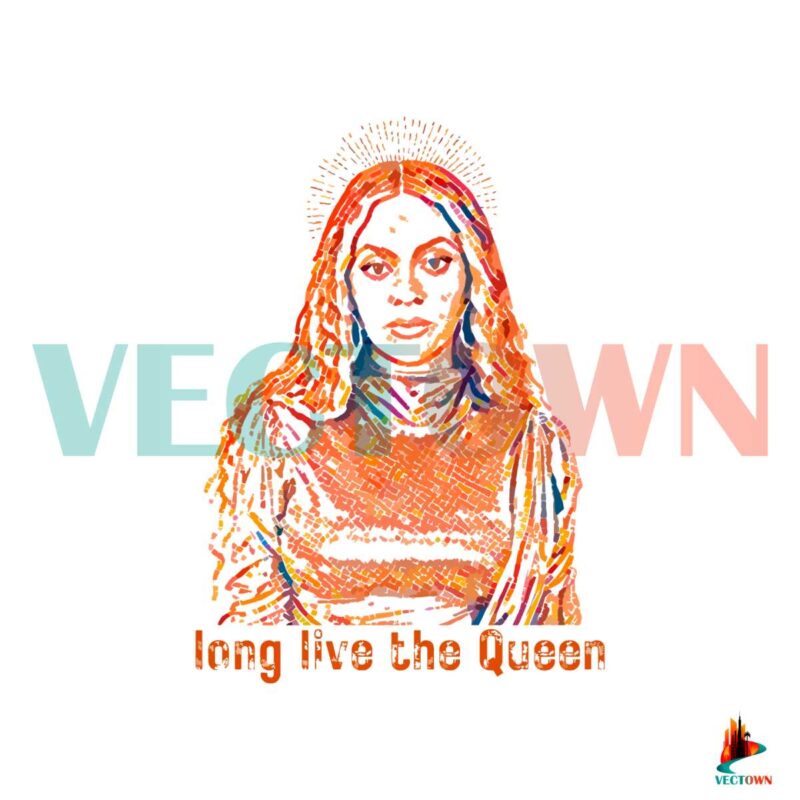 long-live-the-queen-mosaic-beyonce-png-silhouette-file