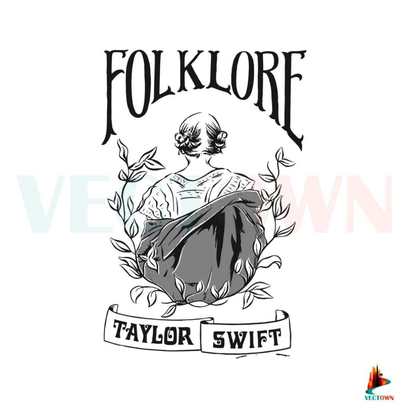 vintage-taylor-swift-folklore-art-svg-graphic-design-file
