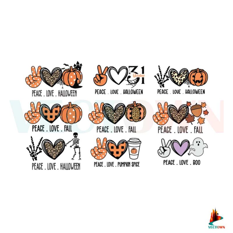 halloween-peace-love-pumpkin-bundle-diy-crafts-svg-files-for-cricut