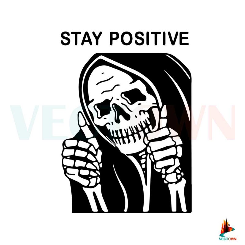 halloween-horror-skeleton-stay-positive-svg-cutting-files