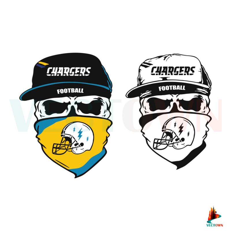 los-angeles-chargers-football-players-svg-graphic-design-file