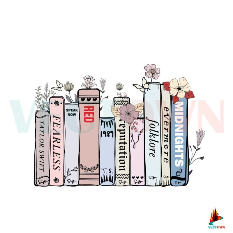 the-eras-tour-floral-taylor-swift-reading-book-lover-svg