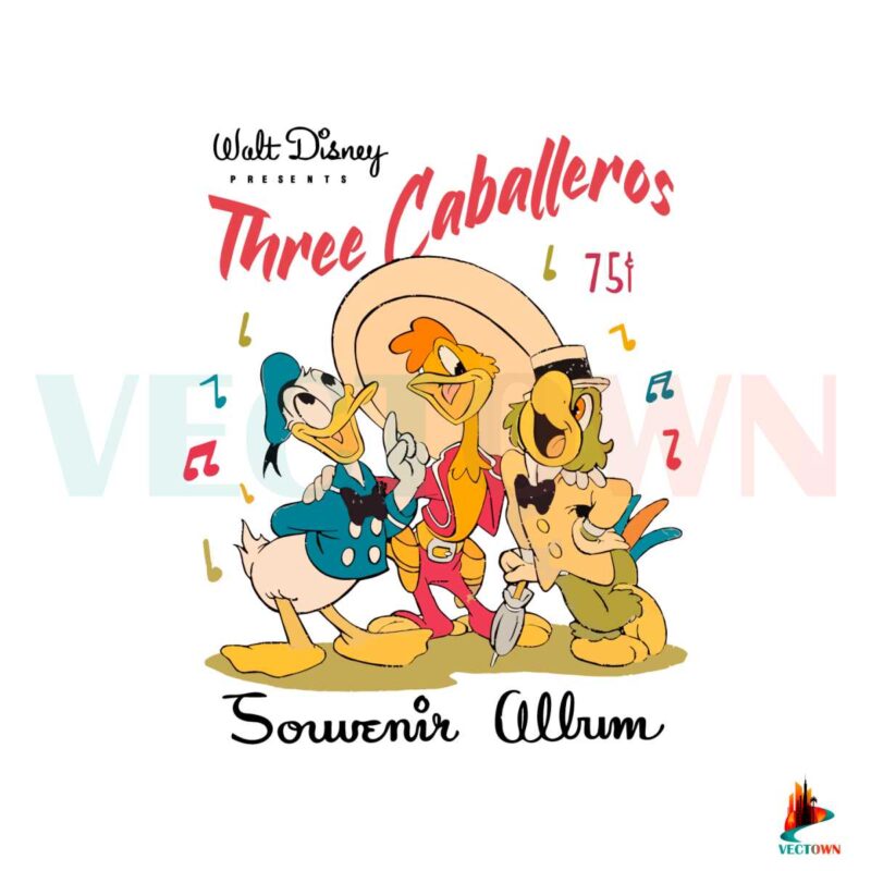 vintage-disney-the-three-caballeros-svg-graphic-design-file