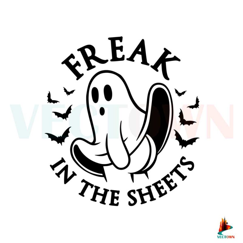 freak-in-the-sheets-spooky-vibes-ghost-svg-digital-file
