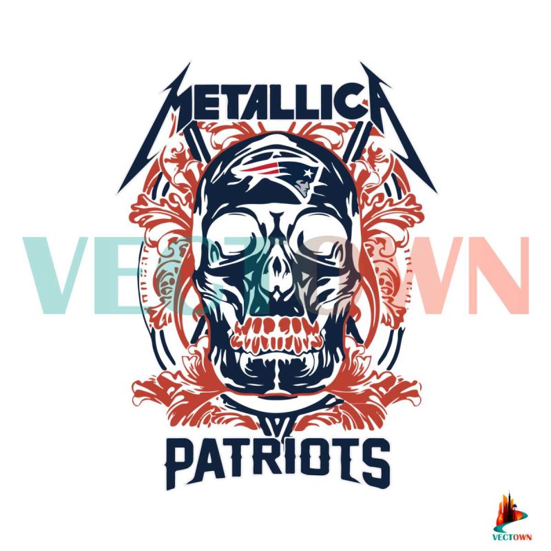 skull-metallica-new-england-patriots-svg-digital-file
