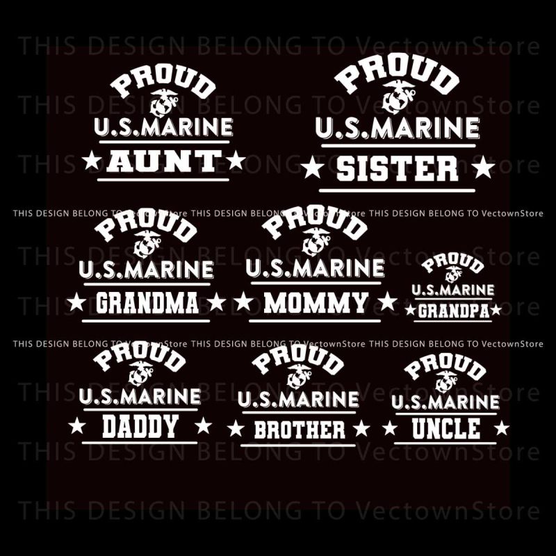 proud-us-marine-family-members-bundle-svg-digital-cricut-files