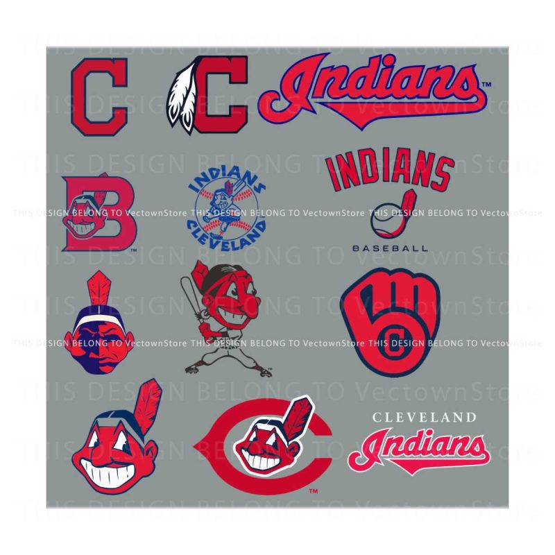 bundle-cleveland-indians-logo-svg-sport-svg-digital-file