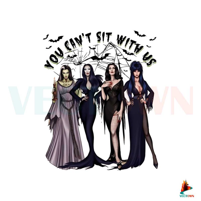 you-cant-sit-with-us-witches-halloween-png-download