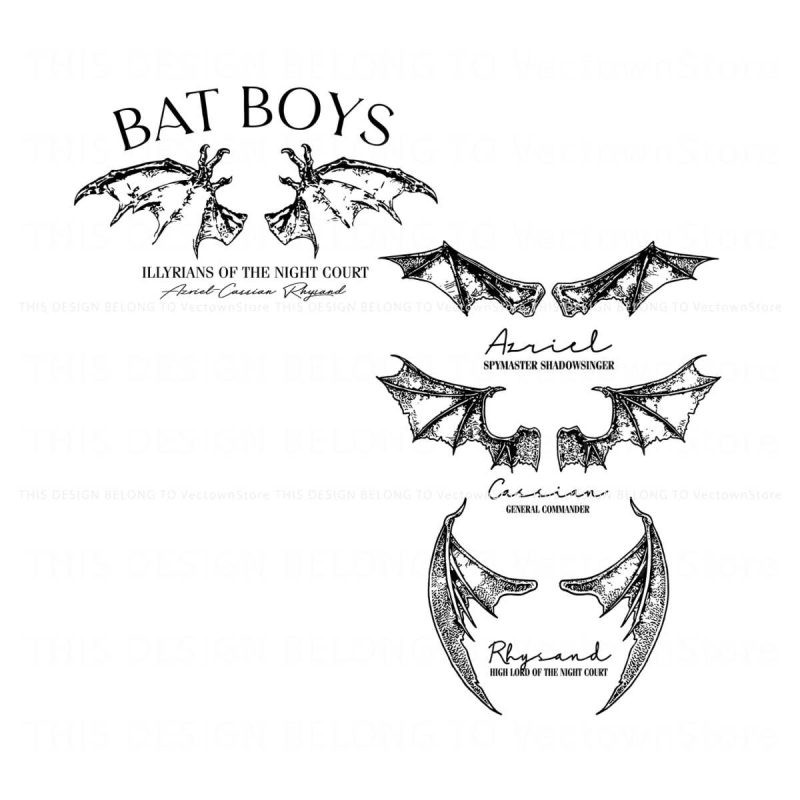 the-bat-boys-vintage-acotar-svg-digital-cricut-file