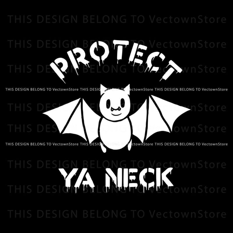 vintage-halloween-protect-ya-neck-svg-graphic-design-file