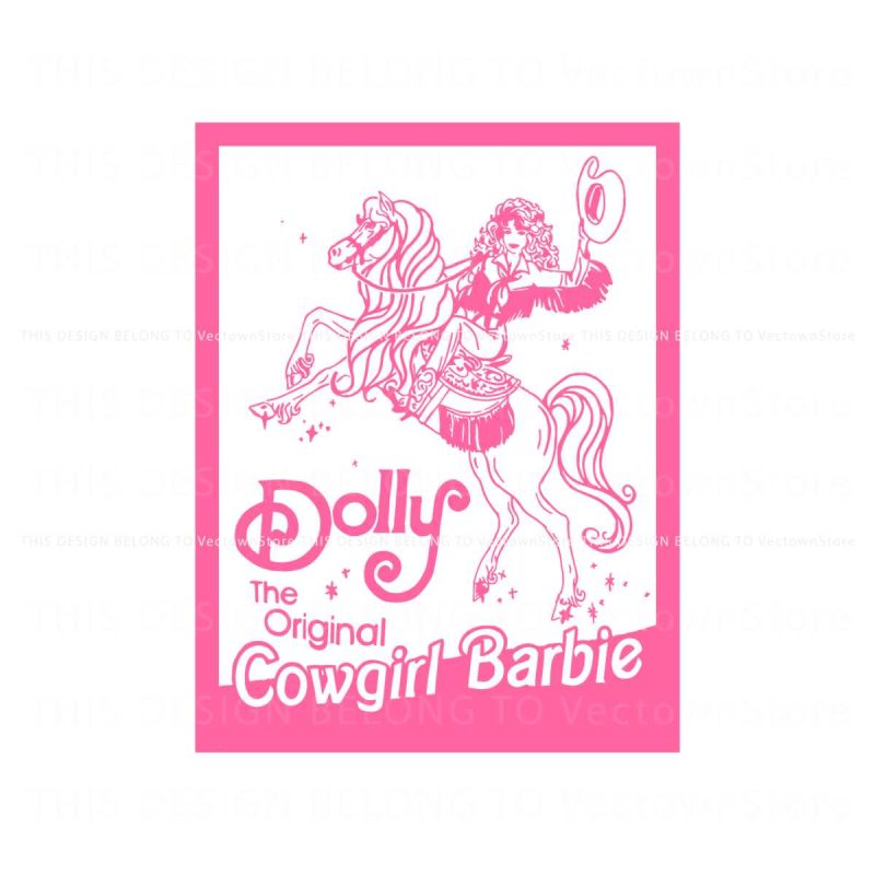 vintage-dolly-the-original-cowgirl-barbie-svg-file-for-cricut