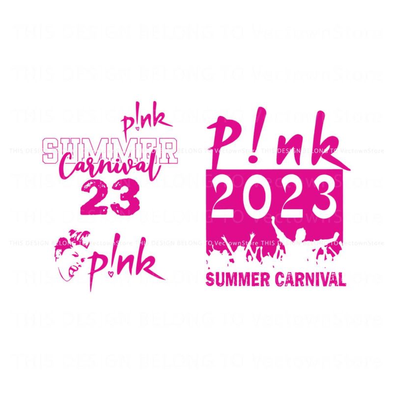 bundle-pink-summer-carnival-2023-world-tour-svg-digital-file
