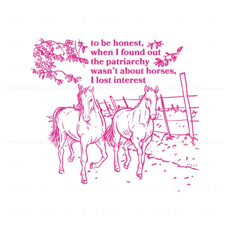 horses-are-not-the-patriarchy-svg-barbie-movie-quote-svg
