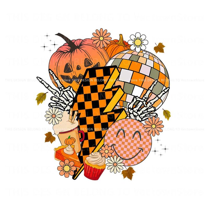 retro-floral-halloween-pumpkin-lighting-bolth-svg-cricut-file