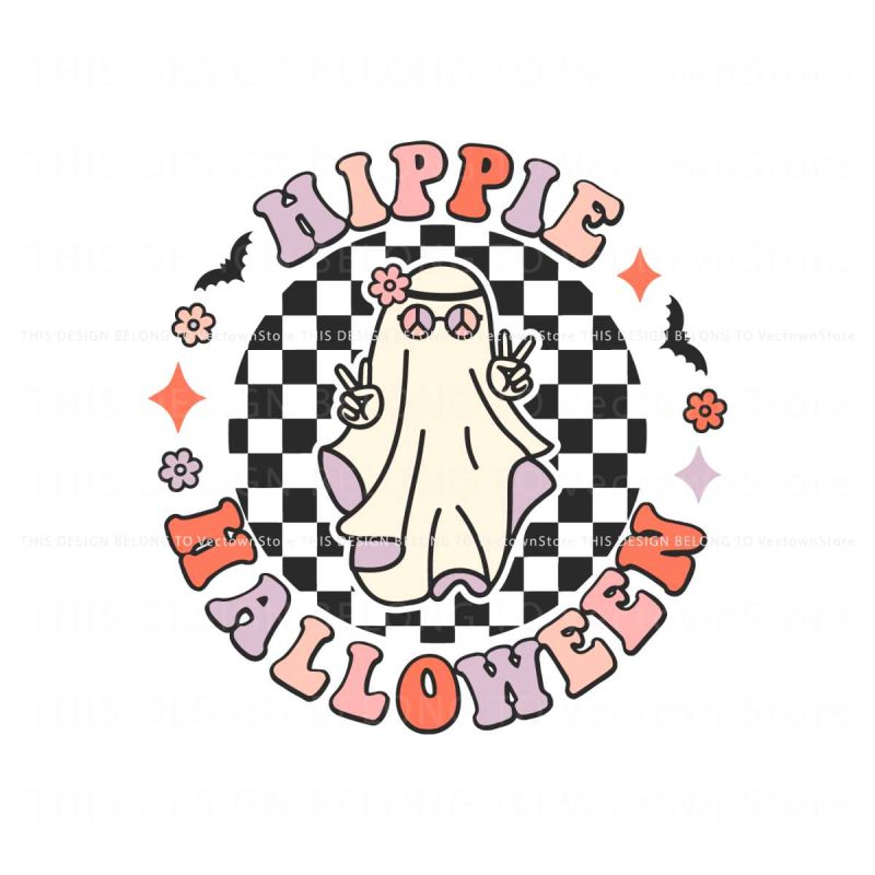 hippie-halloween-svg-floral-cute-ghost-svg-digital-cricut-file