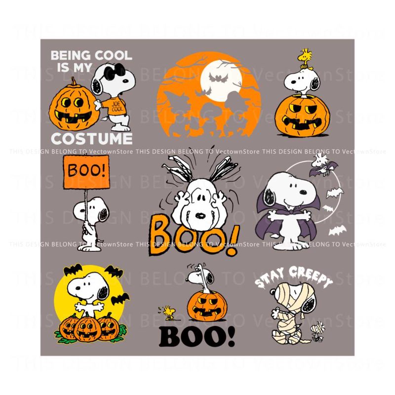 horror-peanuts-snoopy-halloween-pumpkin-bundle-svg-files