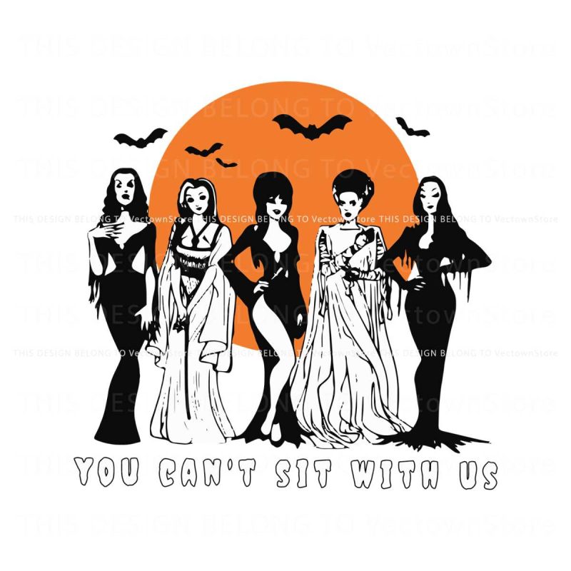 you-cant-sit-with-us-vintage-spooky-vibes-svg-download