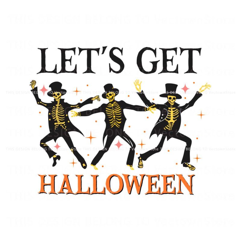 lets-get-halloween-vintage-dancing-skeleton-svg-file