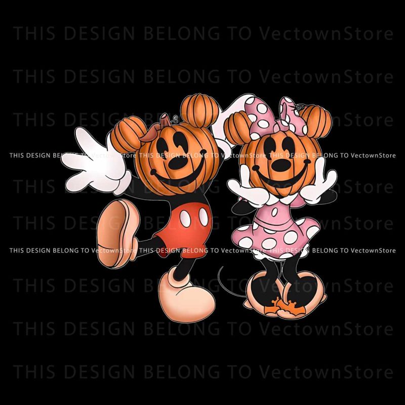disney-mickey-and-minnie-halloween-png-subliamtion