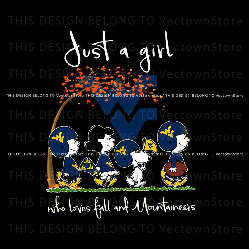 the-peanuts-just-a-girl-who-loves-fall-and-mountaineers-png