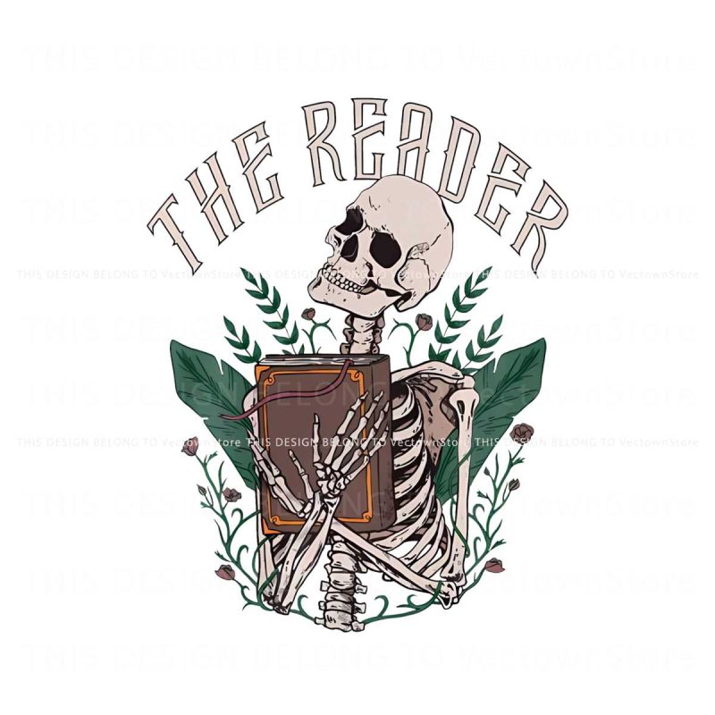 the-reader-tarot-card-cute-academia-png-sublimation