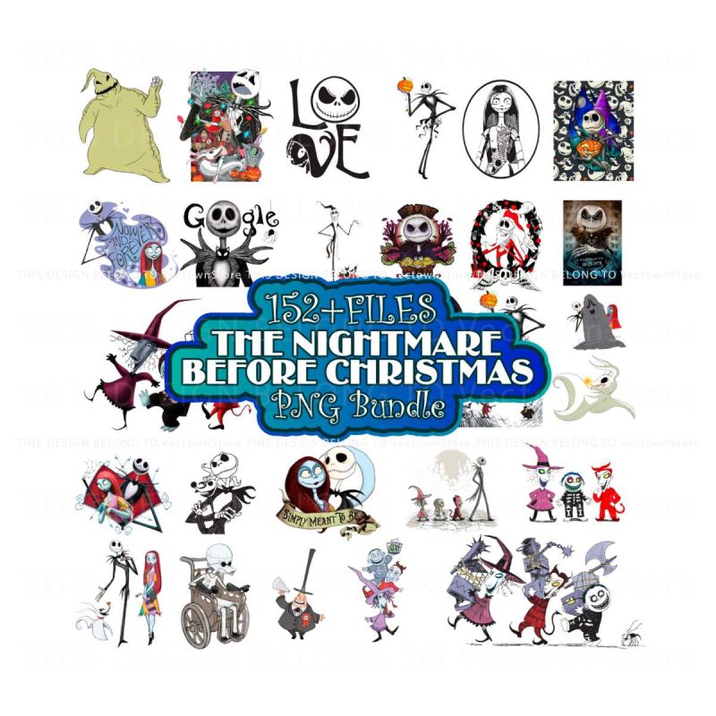 the-nightmare-before-christmas-png-bundle-download