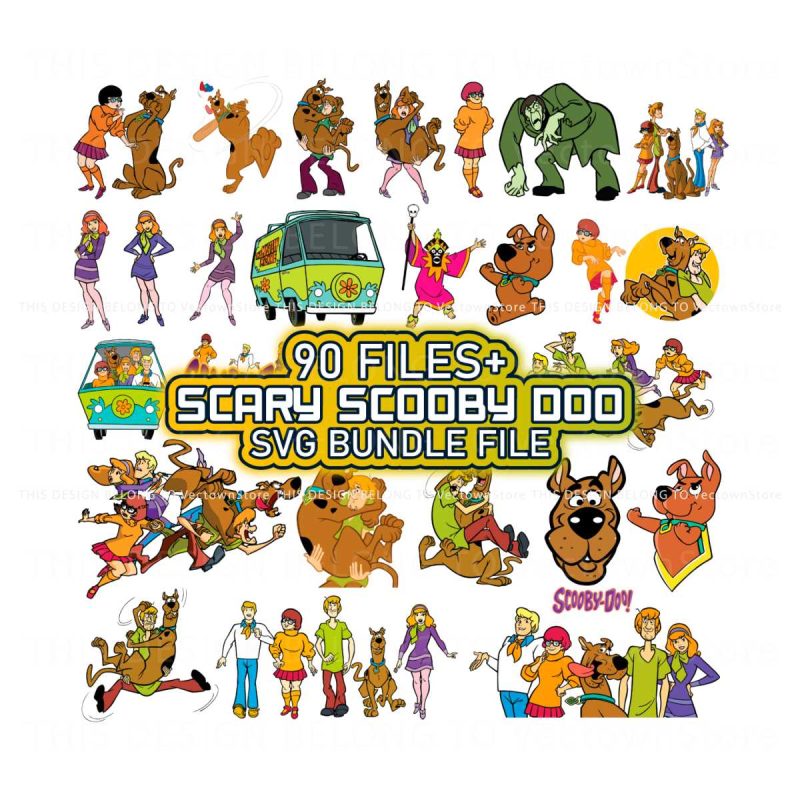 retro-scary-scooby-doo-cartoon-svg-bundle-download
