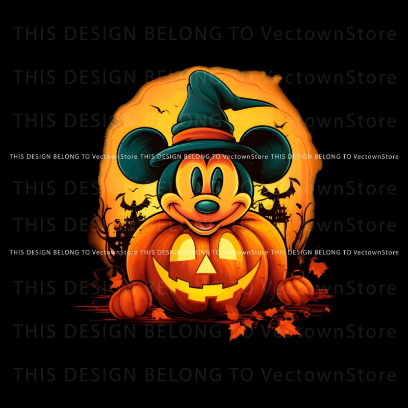 mickey-head-and-pumpkin-halloween-png-download