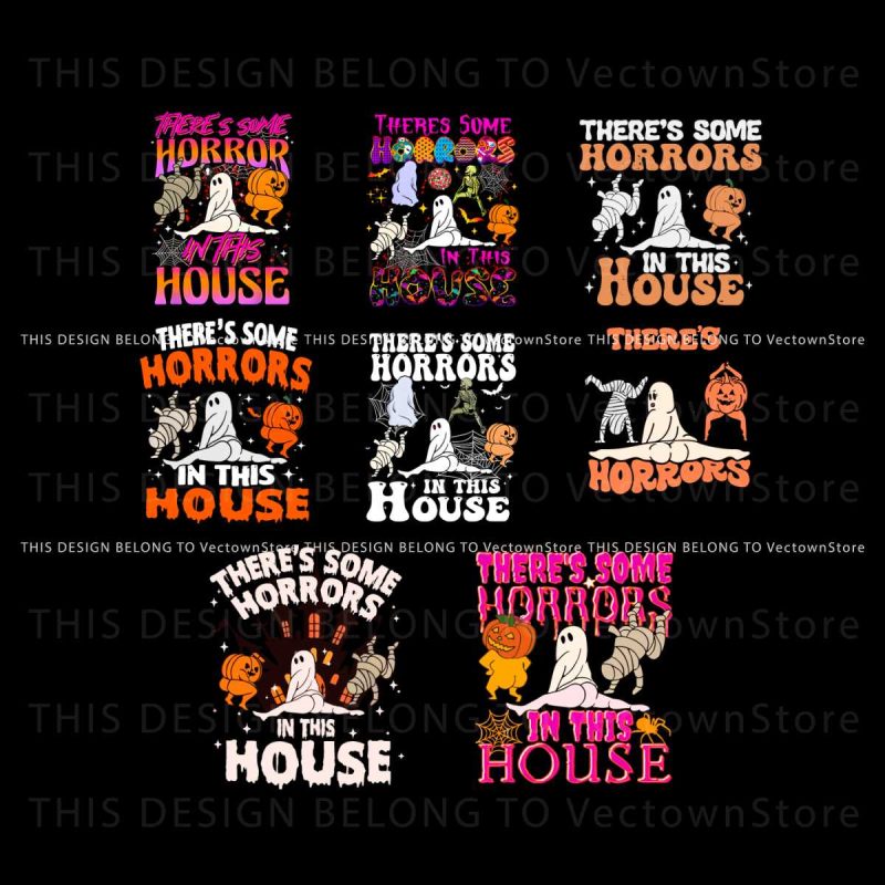 fuuny-ghost-theres-some-horrors-in-this-house-png-bundle