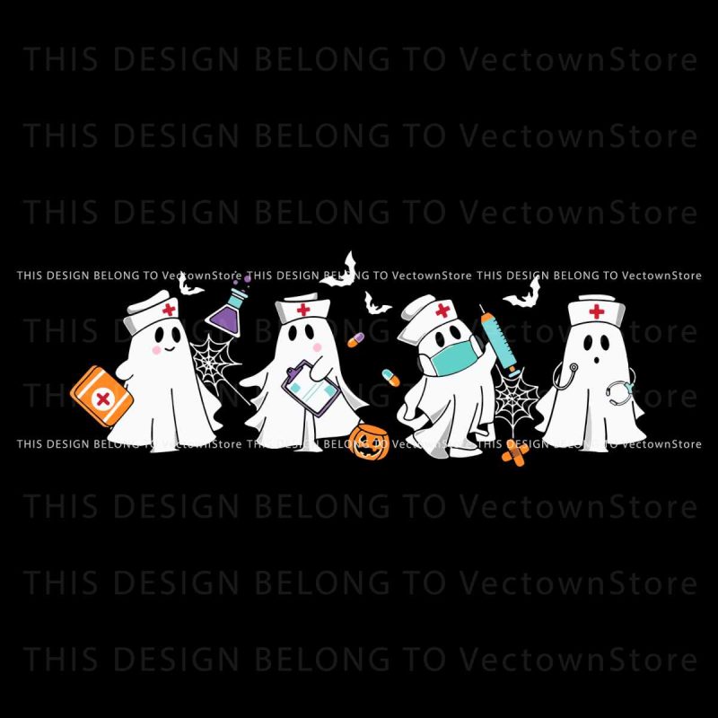 halloween-cute-ghost-nurses-svg-graphic-design-file