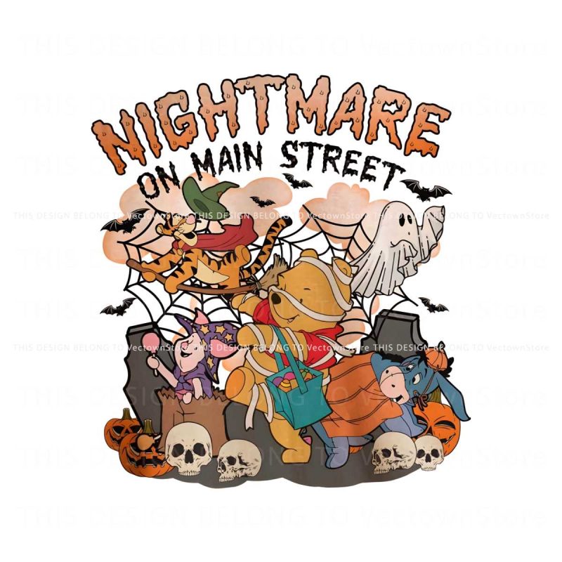 vintage-nightmare-on-main-street-winnie-the-pooh-png-file