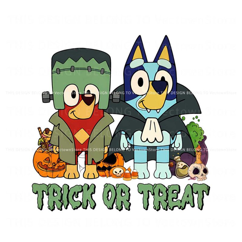 retro-bluey-vampire-trick-or-treat-png-sublimation-file