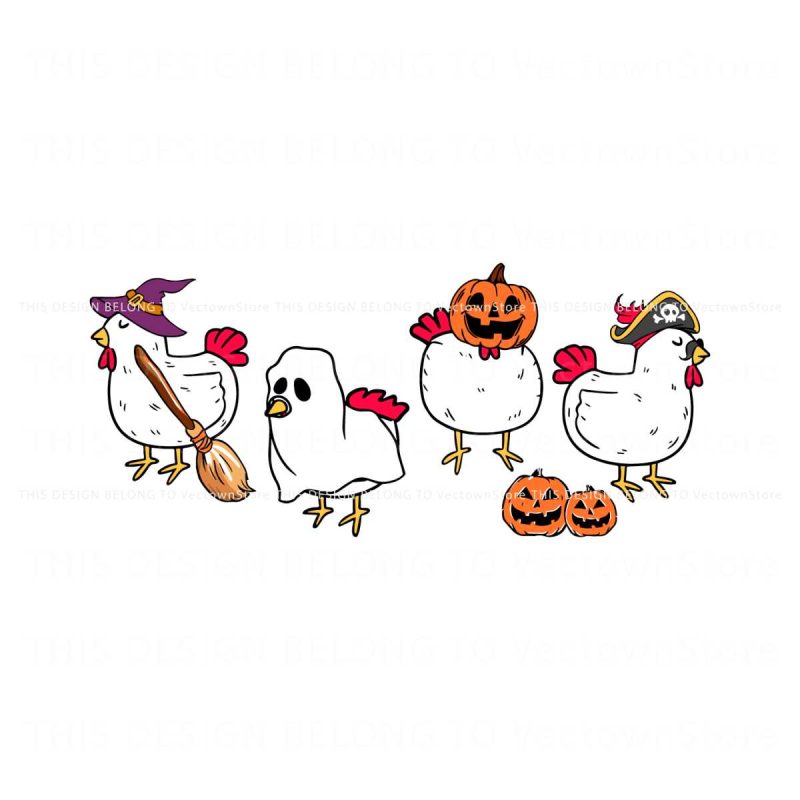 funny-halloween-chicken-spooky-vibe-svg-graphic-design-file