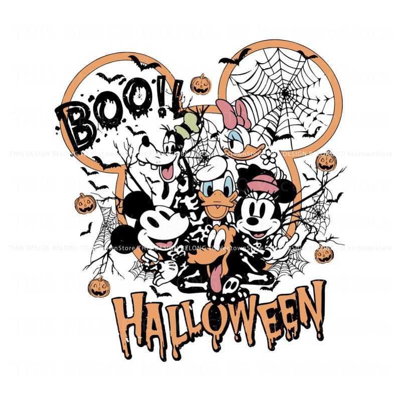 retro-mickey-and-friends-boo-svg-mickey-not-so-scary-svg