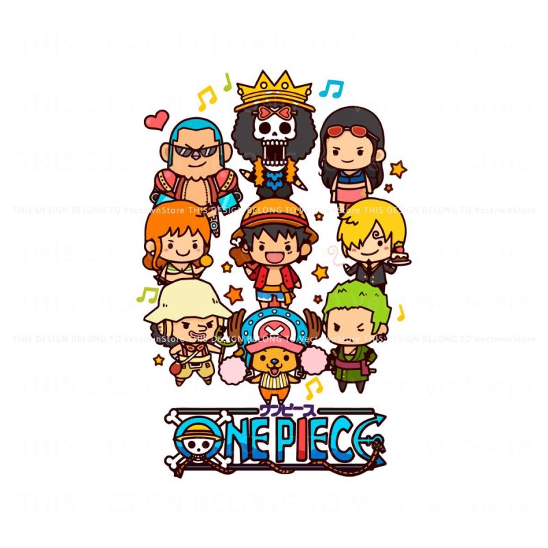 one-piece-chibi-characters-japanese-anime-svg-cutting-file