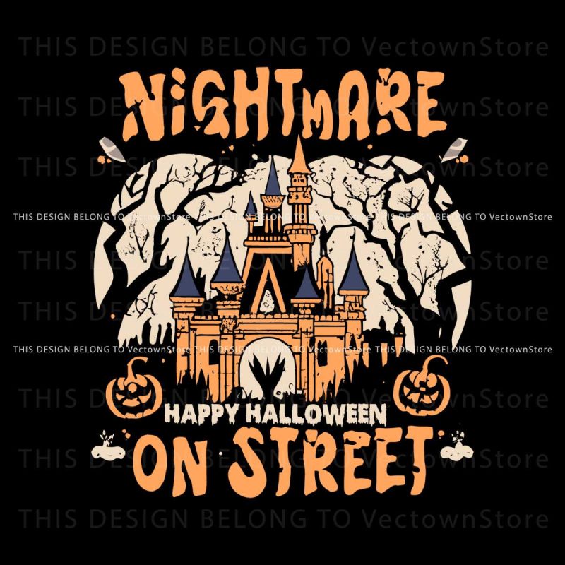 vintage-happy-halloween-nightmare-on-street-castle-svg-file
