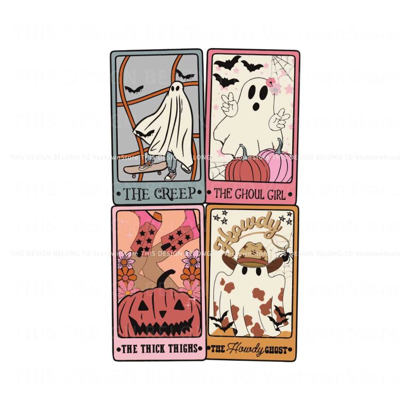 retro-halloween-ghost-tarot-card-svg-graphic-design-file