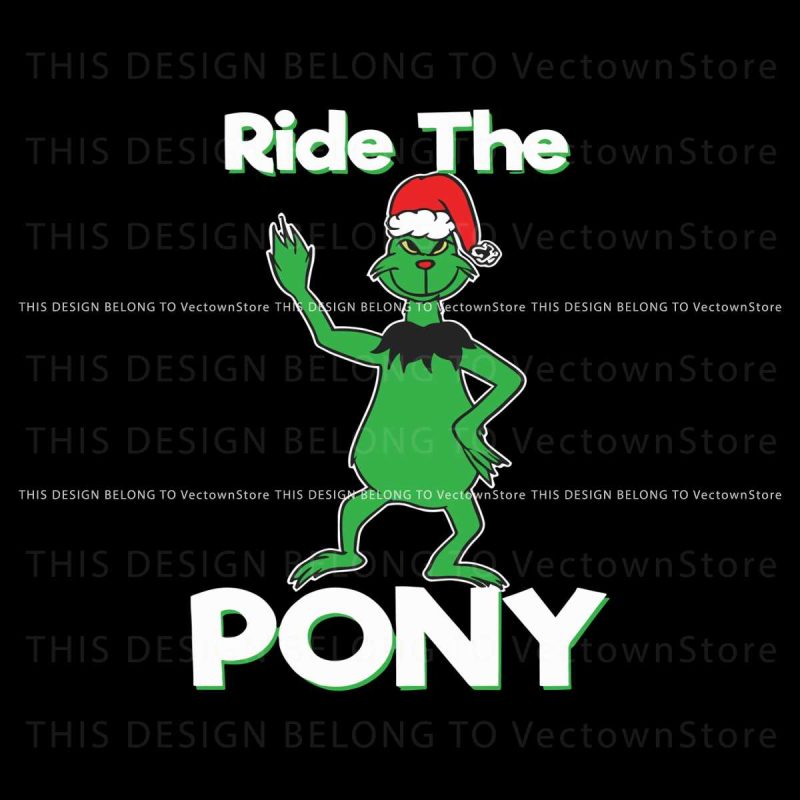 ride-the-pony-grinchmas-santa-claus-svg-download-file