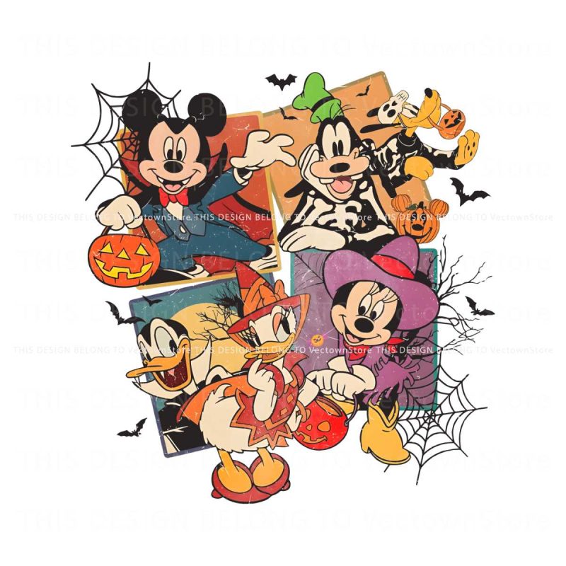 disney-mickey-and-friends-spooky-vibe-png-sublimation