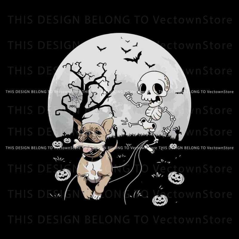 funny-french-boo-dog-and-skeleton-svg-digital-cricut-file