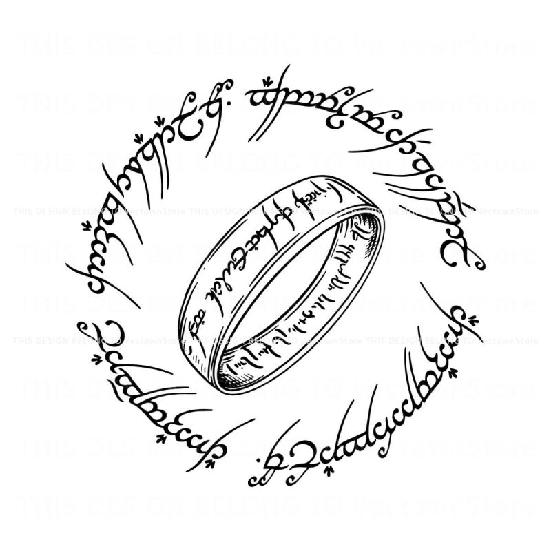 lotr-lord-of-the-rings-dark-academia-svg-download-file