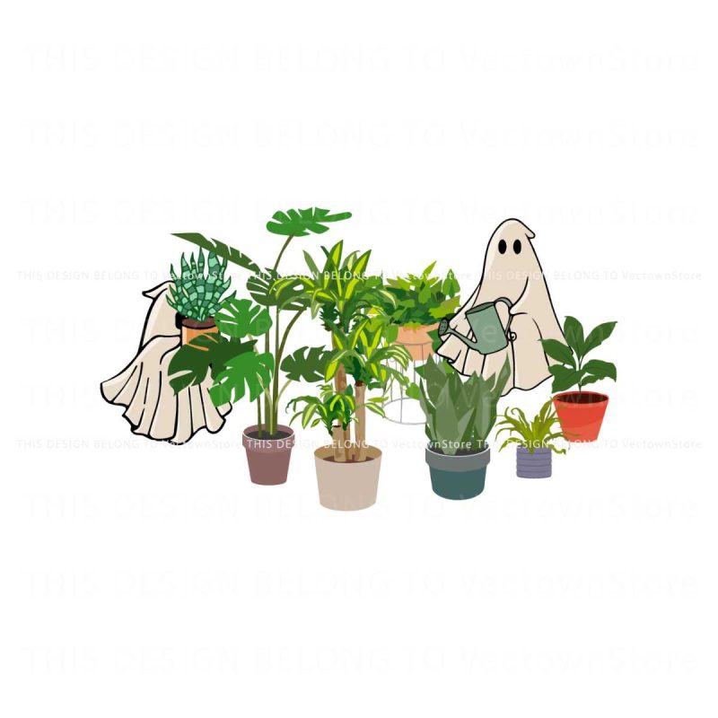 retro-ghost-plant-halloween-plant-lady-svg-digital-cricut-file
